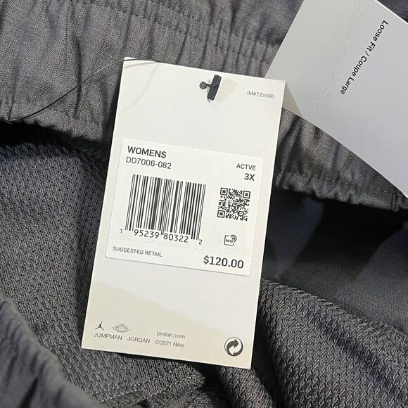 Jordan Flight Cargo Pants Womens 3X Loose Fit Drawstring Pockets DD7006 - Picture 8 of 11